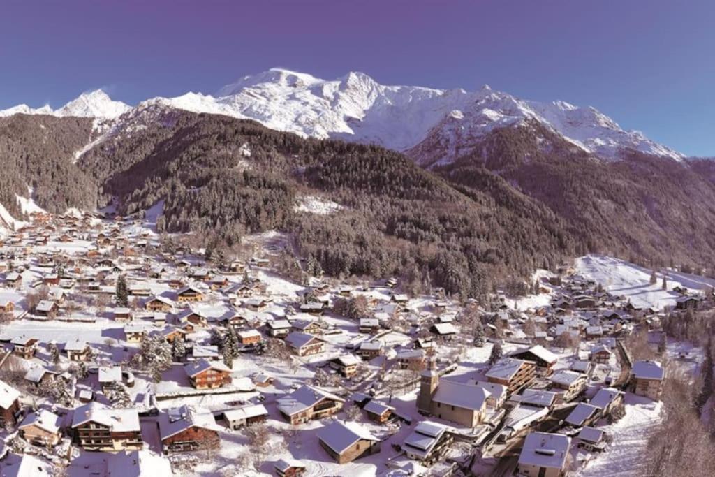 Montagne Aux Contamines Montjoie Appartement 6-7 Personnes Exterior foto